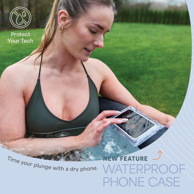 Ice Tub Portable with Cover and Bag - Cold Plunge for Home & Travel, Athletes and Adults Black Ice Tub Portable with Cover and Bag - Cold Plunge for Home & Travel, Athletes and Adults Black