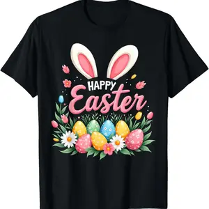Hoppy Easter, Every Bunny!  Celebrate Spring with This Adorable Bunny Ears Tee | Easter Day Vibe A312