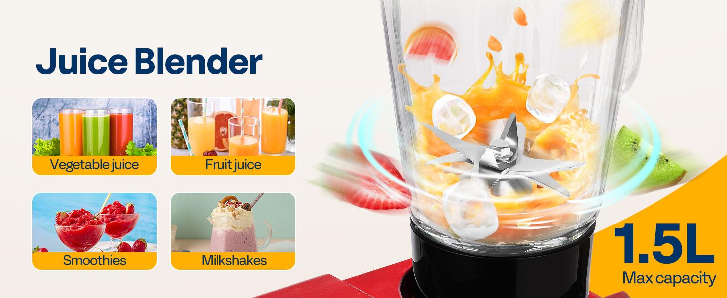 VIVOHOME 9 in 1 Multifunctional Stand Mixer with Fermentation, 6 Speed 7.5 Quart Kitchen Electric Food Mixer with Timer, Meat Grinder, Juice Blender, Vegetable Slicer, Pasta and Cookie Maker VIVOHOME 9 in 1 Multifunctional Stand Mixer with Fermentation, 6 Speed 7.5 Quart Kitchen Electric Food Mixer with Timer, Meat Grinder, Juice Blender, Vegetable Slicer, Pasta and Cookie Maker