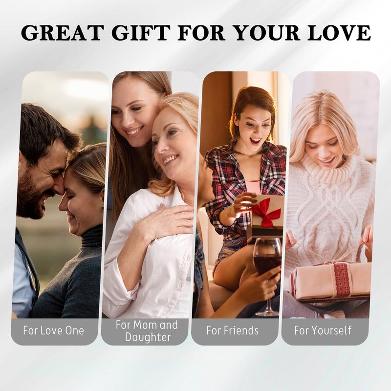 Turandoss Dainty Initial Necklaces - Trendy Layered Pendants for Women, Personalized Choker with Paperclip Chain, Birthday & Anniversary Gifts, Christmas gifts