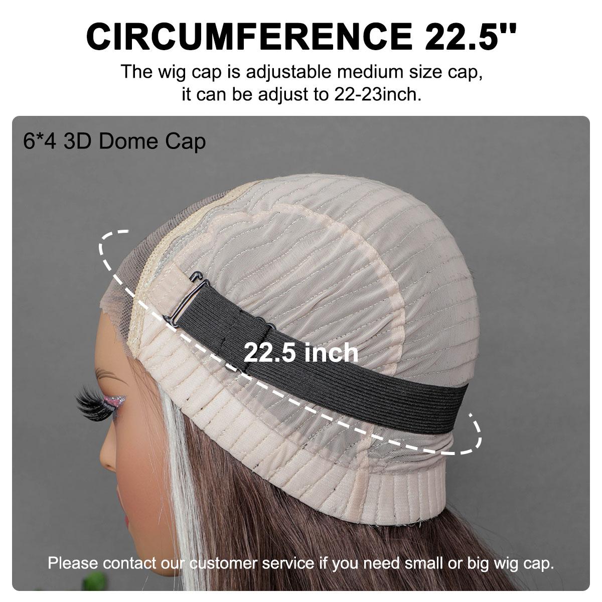 BGMgirl Hair Ash Blonde 4/613 Straight Highlight 6x4 Wear Go Wig Pre Cut Lace Closure 180% Glueless Colored Wig Summer Style TikTokShopBlackFriday