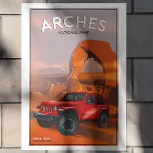Arches National Park Poster