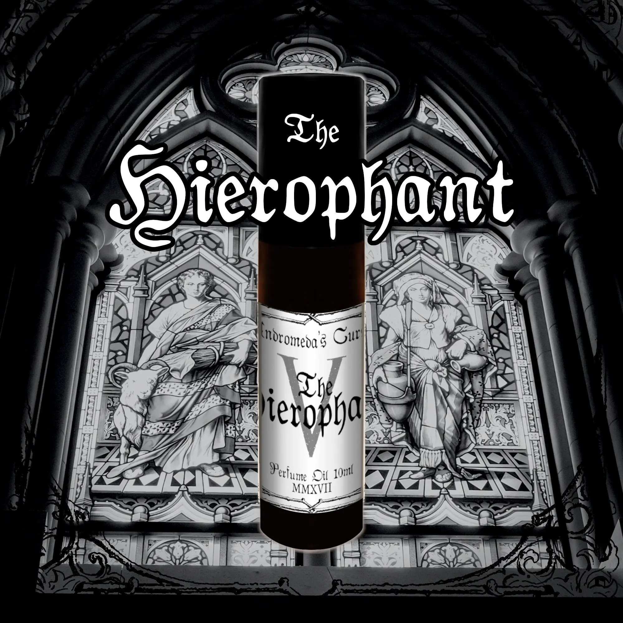 The Hierophant - Frankincense, Myrrh, Musk - Rollerball Perfume Oil