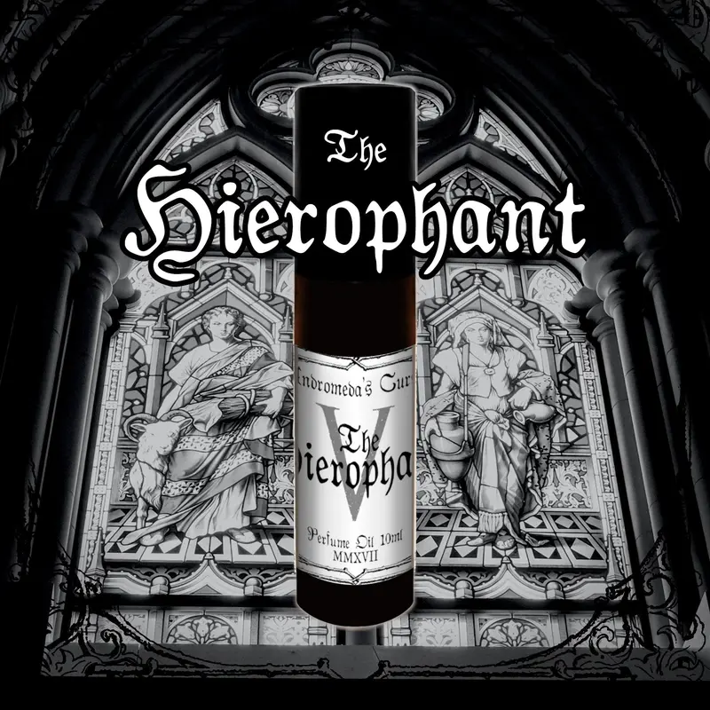The Hierophant - Frankincense, Myrrh, Musk - Rollerball Perfume Oil