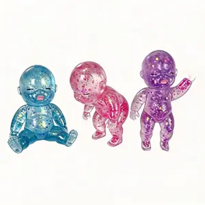 Cutie toy,new glitter glitter Sparkle Sugar Squishy Stress Ball Ultra-Soft Slow-Rising Squishies, adult stress，Moldable Stretchable Squeeze ToyforAnxiety Fidgets,swap jumbo baby Sensory Products soft sensory squeeze toy pressure release. steamer box