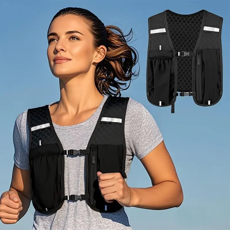Lightweight Sports Tank Top, Multi-Functional Portable Storage Gear, Running Vest, Outdoor Sport Equipment, Unisex Carry Bag, Fitness Workout Vest, Fitness Apparel, Athletic Outdoor Vests