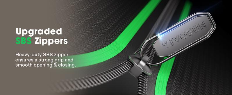 VIVOSUN PRO Grow Tent, with Thick 1 inch Poles, Strengthened High Reflective Mylar Oxford Fabric, Extra Hanging Bars & High CFM Kit for Hydroponics Indoor Plant for AeroLight A200SE