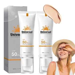Sunscreen for Face, UV Defense Hydro Calming Sunscreen, SPF 50+, Moisturizing Daily Protection for Sensitive Skin, 1.7 Fl Oz