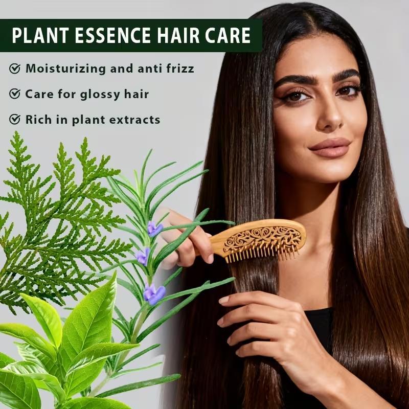 Nature Triangle Shampoo Bar Usman Grass Green Herbal Soap for Hair Growth Clean Oil Control with Polygonum Multiflorum Coconut Ginseng 80g Pack