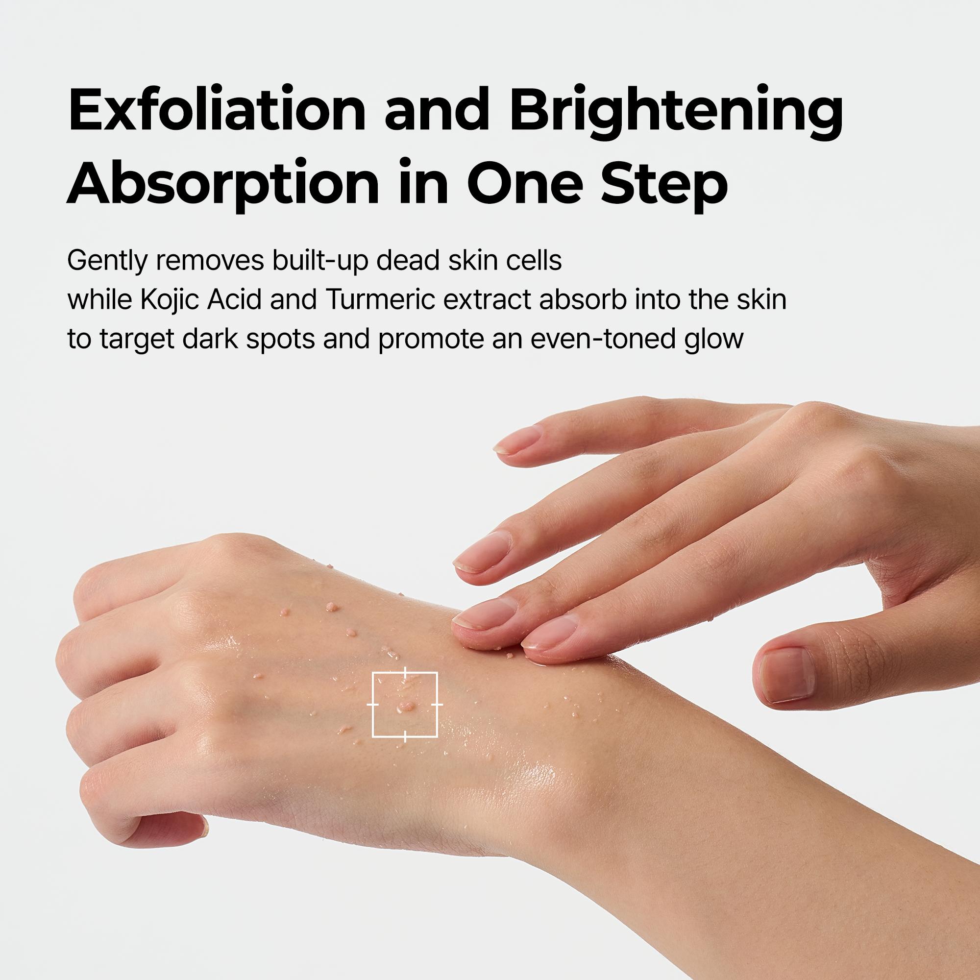 [Dr.Melaxin Official] Peel Shot Glow Rice Ampoule Duo Kojic Acid Turmeric Serum Keratin Care Pore Clearing Anti aging Skin Repair Exfoliating Formula for Radiant Skin