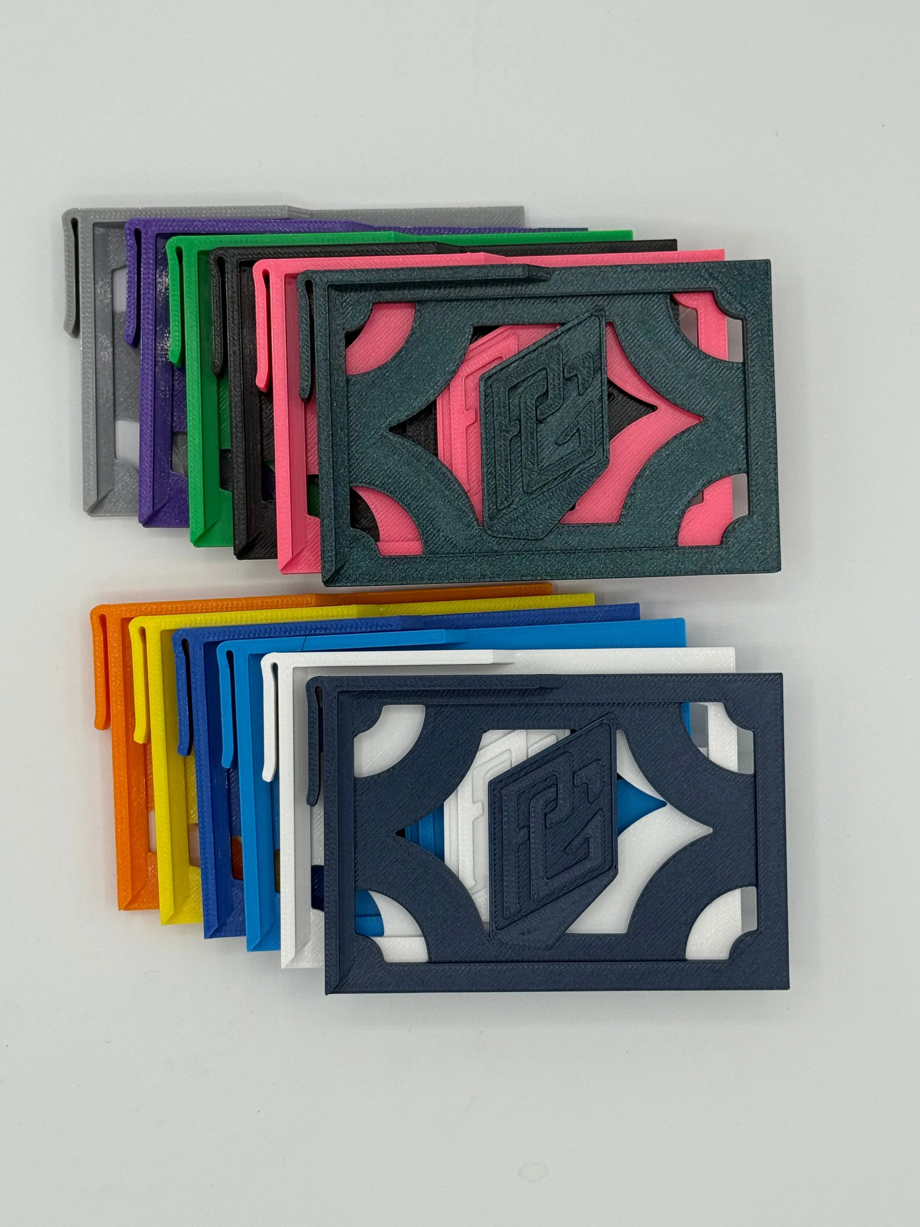 WIDE Single Row Cardboard Card Storage Clips v 3.0