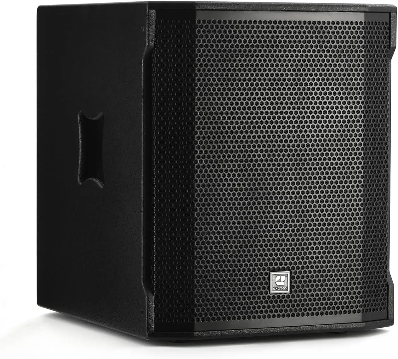 EXOTON ES-18A 18" Powered Audio Subwoofer Speaker - Class D Amplifier, 4 DSP Presets, Wireless Bluetooth Stereo Deep Bass for Live Sound, Mobile DJs, Speakers