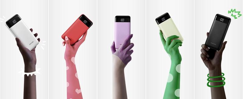 Charmast Ultra-Slim 10000mAh Portable Charger with Built-in Cables 6-Output & 3-Input Fast Charging External Battery Pack Power Bank for Smartphones Tablets USB-C Devices Travel Ready Airline Approved