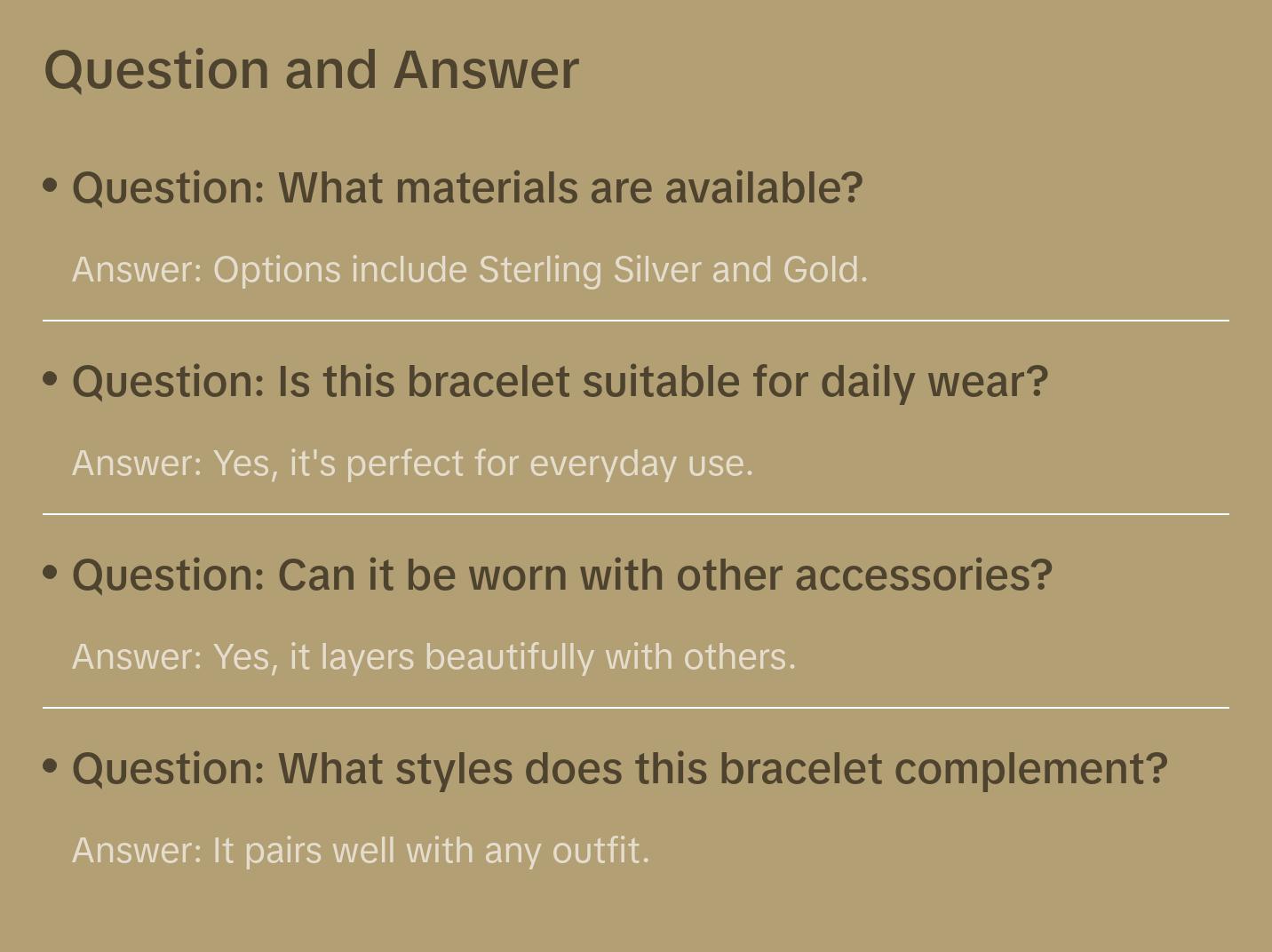 Figaro Link Bracelet