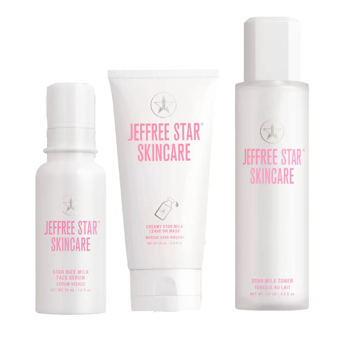 Ultimate Star Milk Skincare Routine 3 pc Bundle - Star Milk Toner, Star Rice Milk Serum & Creamy Leave-On Mask