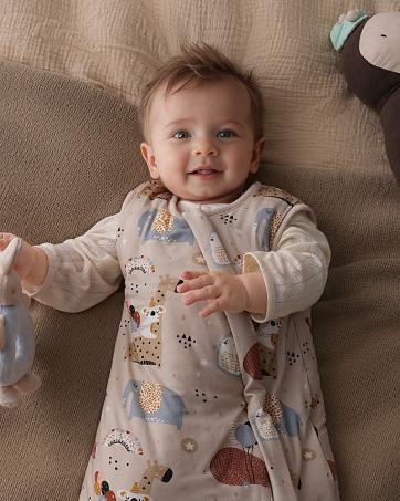 Yoofoss Bamboo Baby Newborn Sleep Sack Wearable Blanket, Cotton Infant Toddler Sleeping Bag 2-Way Zipper Supersoft Quilted Sleepbag Comfort TOG 1.0  Mother's Day Gifts