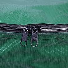 VINGLI 50 Gallon Collapsible Rain Barrel, Portable Water Storage Tank, Rainwater Collection System Downspout, Water Catcher Container with Filter Spigot Overflow Kit