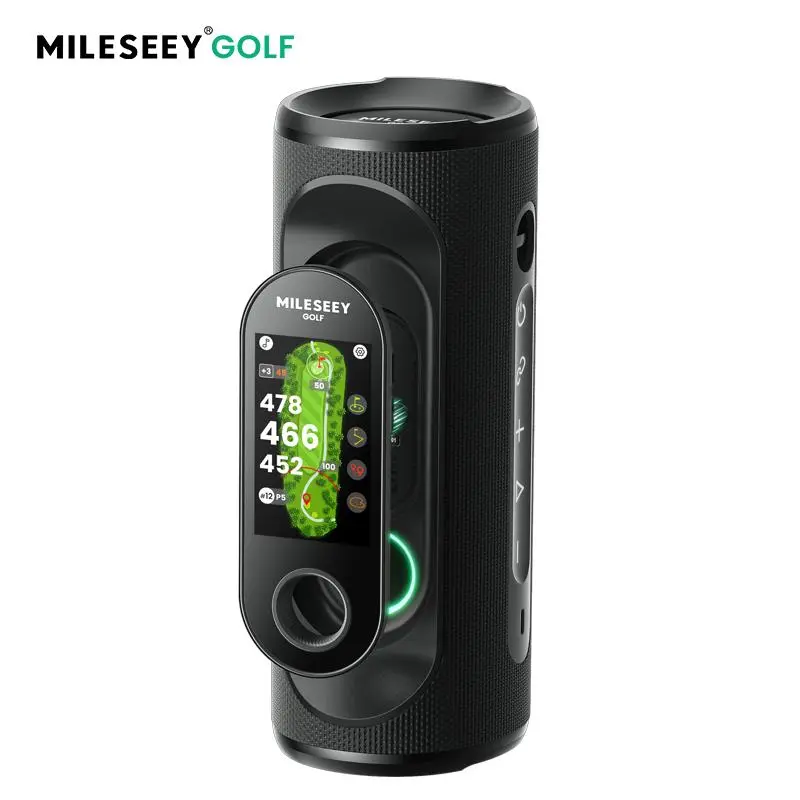 MILESEEY  Handheld Golf GPS Rangefinder, 43000+ No Subscription Preloaded Courses, View & Audible Distances,Touchscreen, 15H Battery, Magnetic, Waterproof,Hazard, Golf Accessories for Men, Golf Gifts tiktokshopbacktoschool