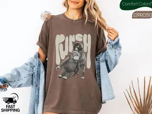 Monkey Punch Comfort Colors T-Shirt, Baby Monkey Holding Plush Toy, Baby Monkey Punch Shirt, Trendy Shirt, Trend Viral Baby Monkey Tshirt