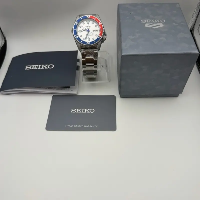 Seiko 5 Sports x Pepsi Limited Edition SRPL99K1 Automatic 38mm Watch