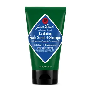 Jack Black Exfoliating Scalp Scrub + Shampoo with Demerara Sugar & Peppermint Oil 5 FL OZ