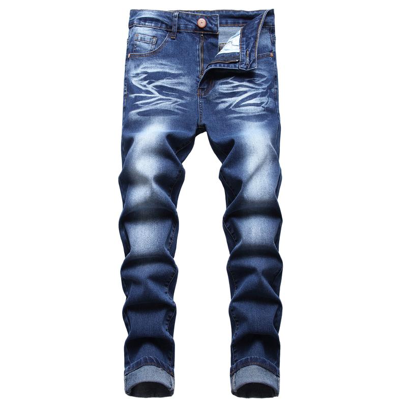 JUNBAOSS Men's Multi Pack Slim Fit Stretch Jeans Ripped Skinny Jeans for Men, Distressed Straight Leg Fashion Casual Popular Chic Comfort Flex Waist Denim Pants, Menswear Classic Street Style Cotton Fabric Jean Natural Hipster Personalized Stylish Jeans O