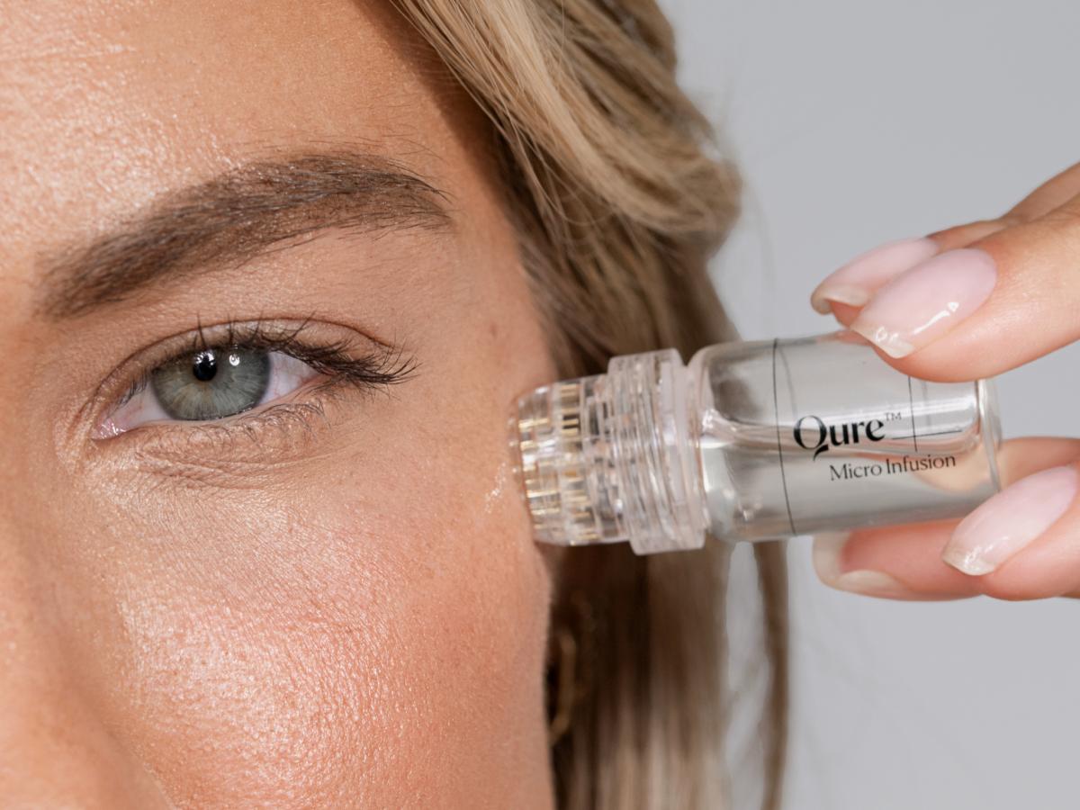 Qure Micro-Infusion System: Facial Serum for All Skin Types - 2 Months Mixed (For Wrinkles + Dark Spots)