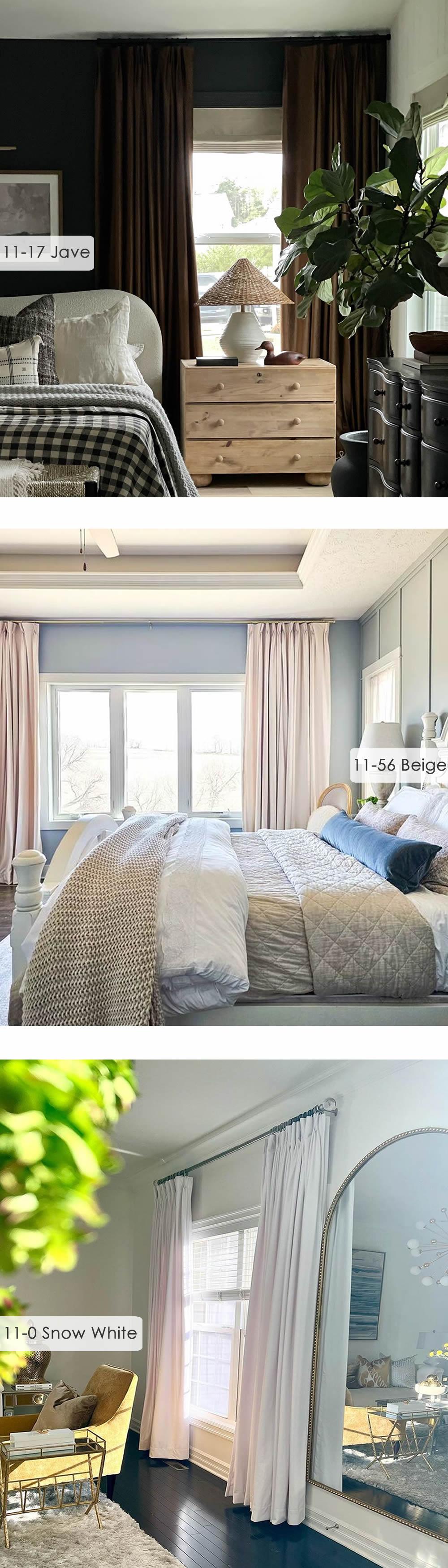 TWOPAGES Birkin Velvet Luxury Curtains Fabric Swatch Booklet Solid Polyester Velvet 300 gsm Midweight Skin Friendly Durable, 2026 Spring Glow Up, Easter Home Refresh