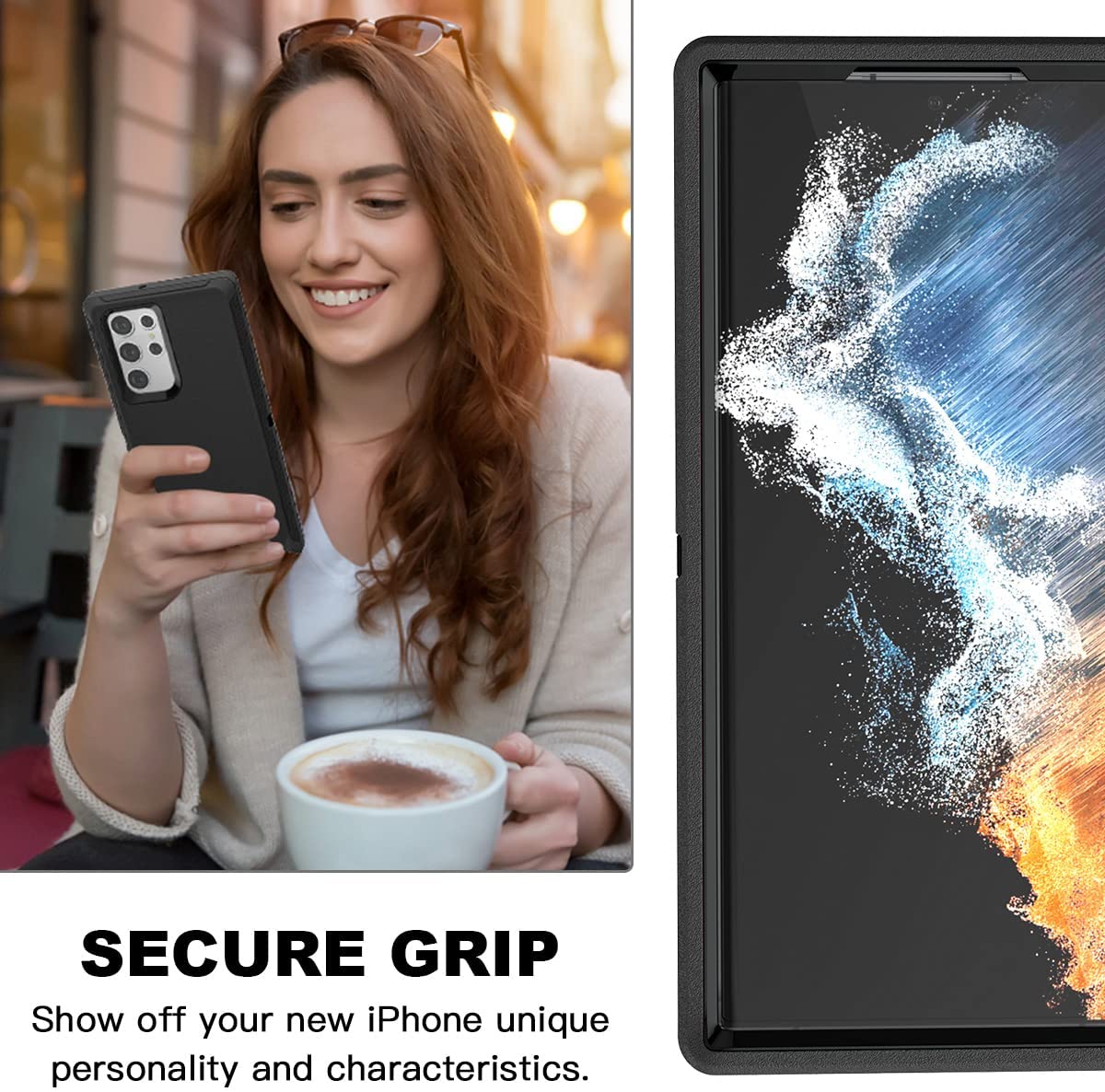 XG-Tech Shockproof Defender Case For Samsung Galaxy S26 S25 S24 S23 S22 Ultra S21 Plus Heavy Duty Triple Layer Rugged Cover
