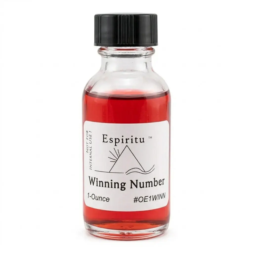 Espiritu Winning Number Oil 1oz — Lottery &amp; Number Luck Ritual Aroma