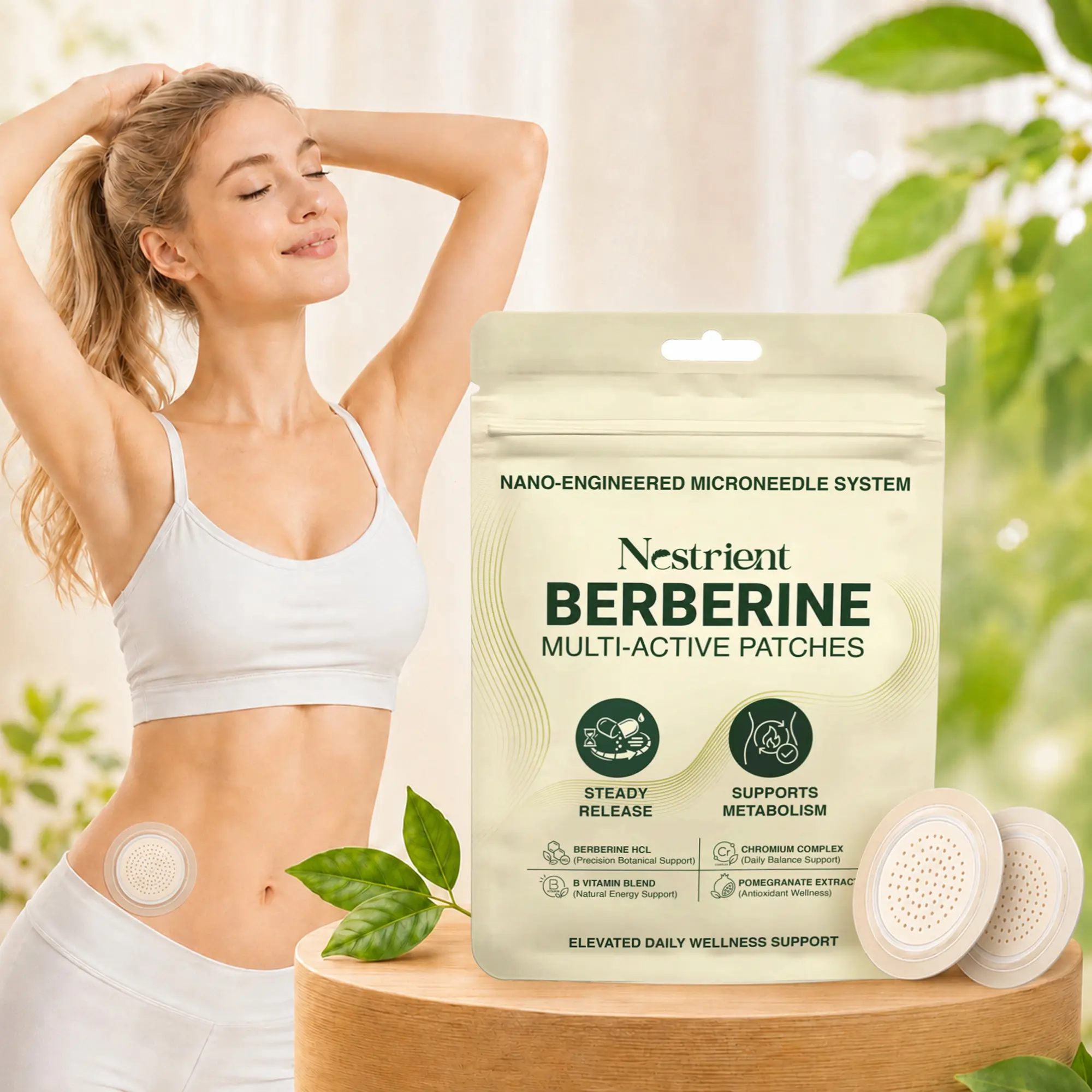 Nestrient Berberine Multi-active Nano Wellness Patches