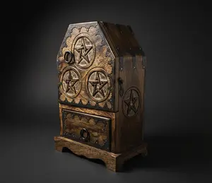 Pentacle Wooden Cupboard