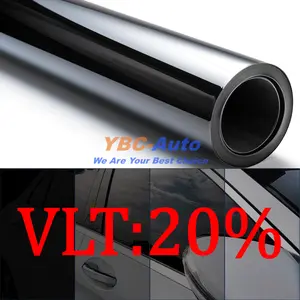 40" x 100ft Window Tint Roll 20% VLT | Pro 2-Ply 1.8Mil | 97% UV & 55% Heat Rejection | Full Size Bulk Roll for Auto & Home