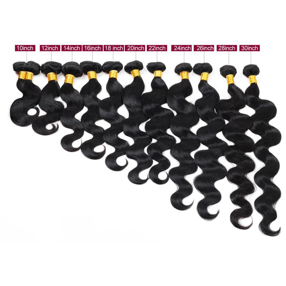 Brazilian Straight Human Hair Bundles Body Wave Bundles Quick Weave with 2x6 4x4 Closure Brazilian Virgin Straight Hair 3 Bundles Sew in