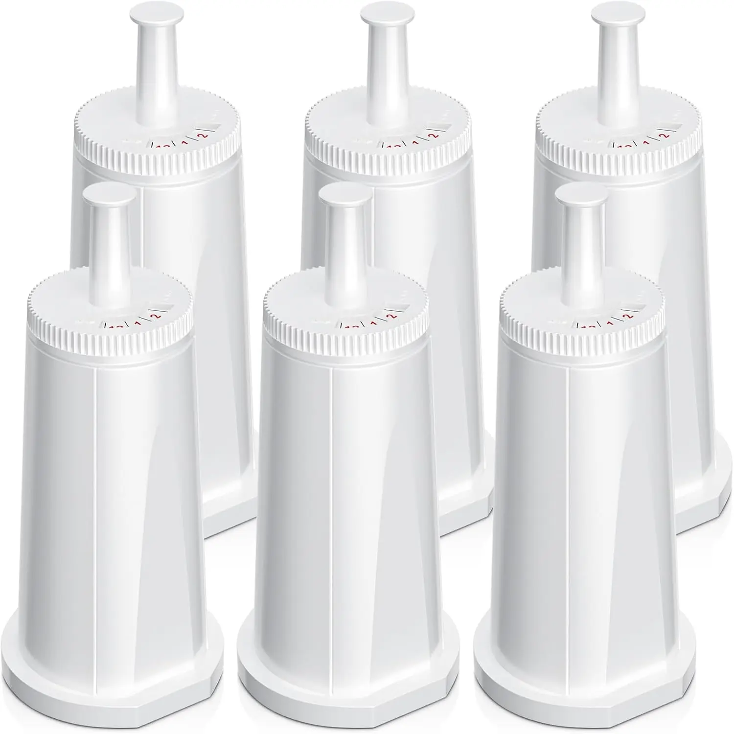 6-Pack Healthy Lifestyle Coffee Replacement Water Filter for Breville Espresso Machines - Barista Touch BES880, Oracle Touch BES990, Barista Pro BES878, Oracle BES980, Dual Boiler BES920, Bambino, ClaroSwiss Sage