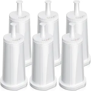 6 Pack Replacement Water Filter for Breville Espresso Machine Barista Touch Bes880, Oracle Touch BES990, Barista Pro BES878, Oracle BES980, Dual Boiler BES920 Bambino ClaroSwiss Sage (6)