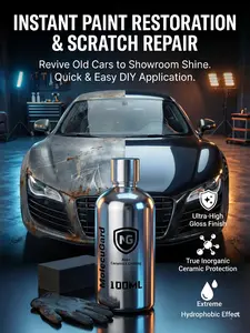 MolecuGard Instant Scratch Repair Ceramic Coating - Restores Cars, Furniture & Instruments. Removes Scratches, Swirls & Oxidation. High Gloss Shine Multi-Surface Protection.