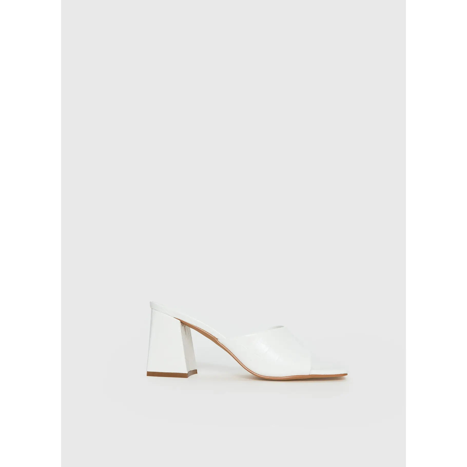 Sunset Boulevard Heels White