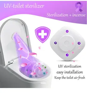 Toilet Aromatherapy lamp, Ultraviolet lamp, Bathroom Aromatherapy kit, Household toilet cleaning accessories, Bathroom cleaning summer essentials Odor Fresh Antibacterial