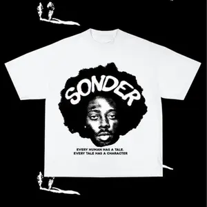 Brent Faiyaz Boxy Fitted Wasteland Unisex Crewneck Letter Print Short Sleeve T-Shirt Women's Tee Gift for Women and Men Cotton Fabric Shortsleeve Menswear