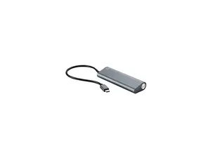 Monoprice 4 Port USB-C Hub - Aluminum, SuperSpeed Transfer Rates, Compatible With Apple MacBook, Google Chromebook & More