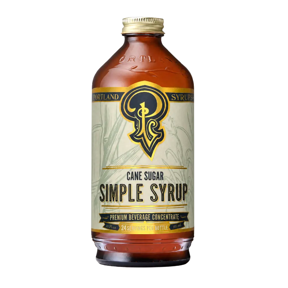 Cane Sugar  Simple Syrup 12oz Case of 6