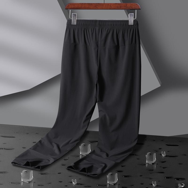 1-3-Pack Men's Stretch Joggers - Cuffed Athleisure Pants for Active Wear | Lightweight & Breathable Gym Outfits, Spring & Summer Fashion plain fashion sport pant color solid