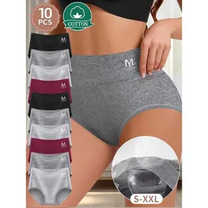 1 cotton high waisted underwear, high waisted abdominal control underwear, comfortable and breathable, suitable for all seasons