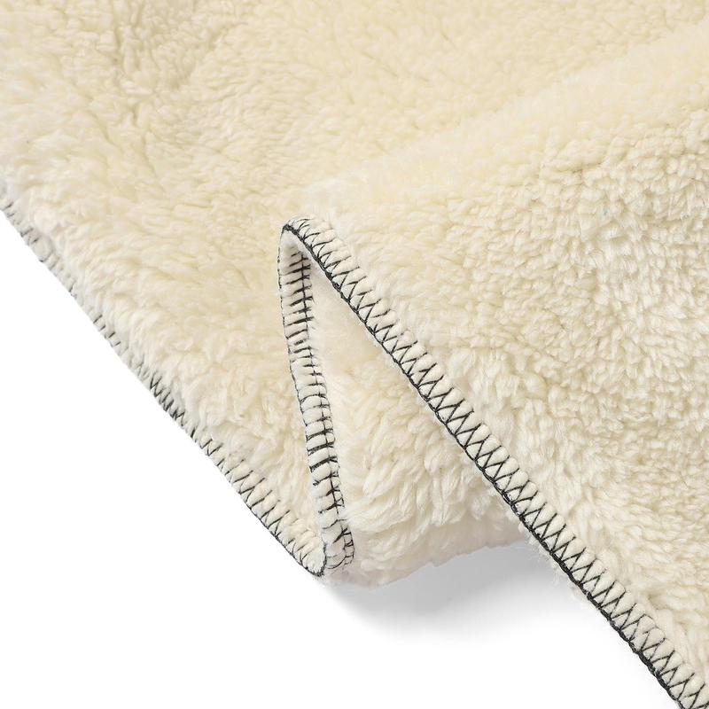 Men's Solid Color Drawstring Waist Joggers Winter Fleece Lined Thick Pocket Casual Trousers, Men's Solid Color Drawstring Fleece Pants, Thick Pockets, Casual Trousers, Men's Warm Drawstring Pants, Stylish Minimalist Zipper Warm Pants