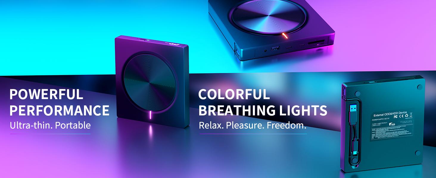 【Mother's Day Gift】Retro Choice-External Laptop DVD Player USB C 3.0 Portable CD Burner - Compatible with Mac, Windows 11/10/8/7, Ideal for Bringing Back Memories,Christmas gift
