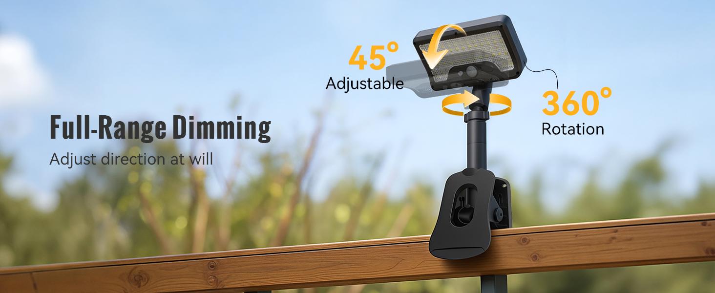 FABSTYL Solar Clip Lights with Motion Sensor,IP65 Waterproof Wireless Security Lighting for Yard, 4-Color Adjustable Outdoor Solar Flashlight with Remote Durable High Lumens 2 Pack FABSTYL Solar Clip Lights with Motion Sensor,IP65 Waterproof Wireless Security Lighting for Yard, 4-Color Adjustable Outdoor Solar Flashlight with Remote Durable High Lumens 2 Pack
