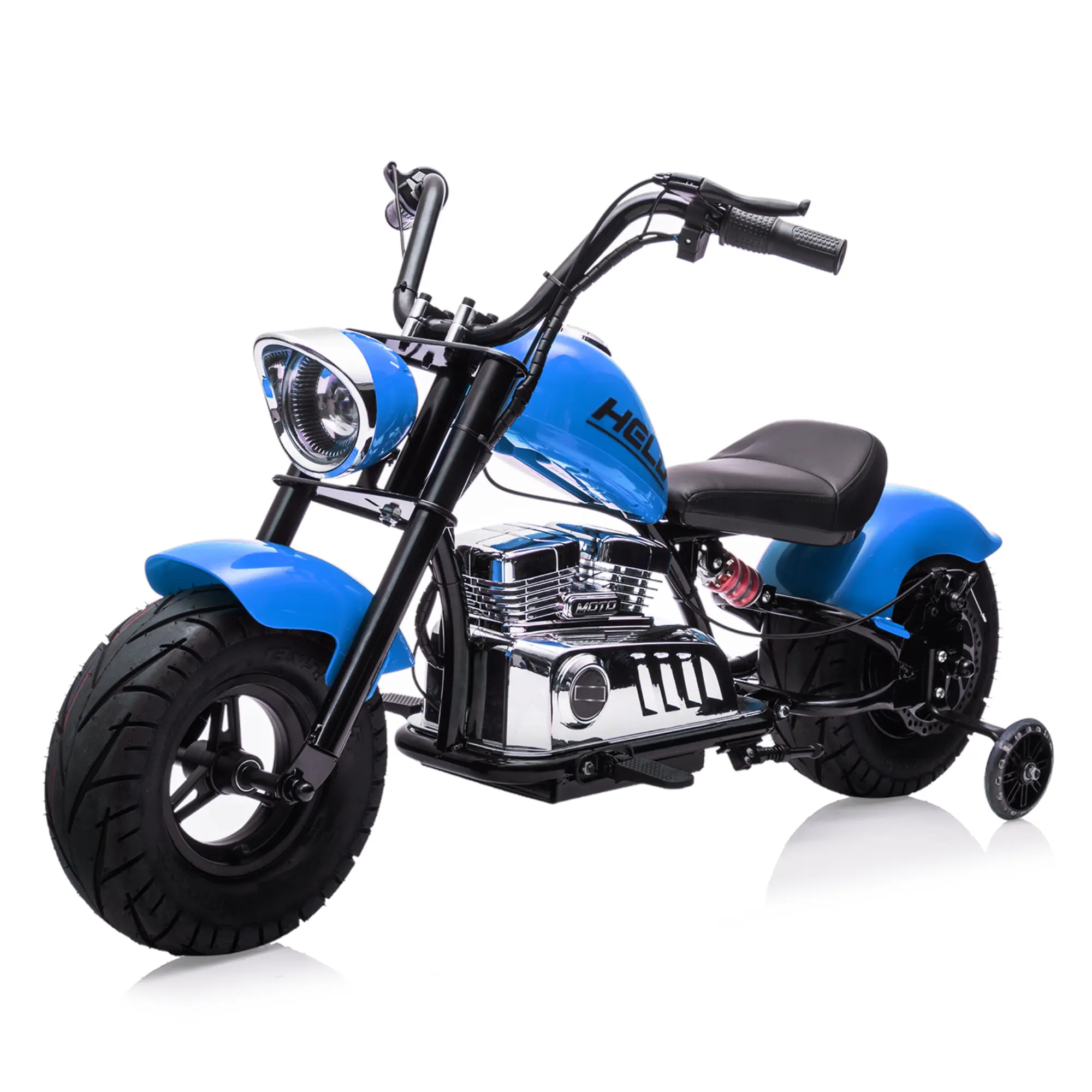 Garvee 36V Electric Off Road Motorcycle for Teens,350W Brushless Motor, 16.5Mph Fast Speed, Spring Suspension, LED Lights, Leather Seat, Built-In Music, Max Load 176Lbs,Kids Youth Electric Dirt Bike