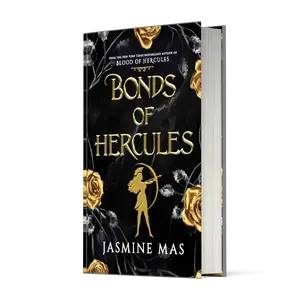 Bonds of Hercules Standard Edition (Villains of Lore, 2) by Jasmine Mas [Hardback Book] A Dark Romantasy Enemies to Lovers Spicy Romance Novel Inspired by Greek Mythology
