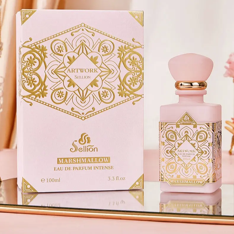 Artwork Marshmallow Eau De Parfum Intense for Women - Creamy Gourmand Floral Scent with Vanilla, Ideal Date Night Perfume, Creamy Fragrance, Floral Scents Perfume, Perfume For Sale